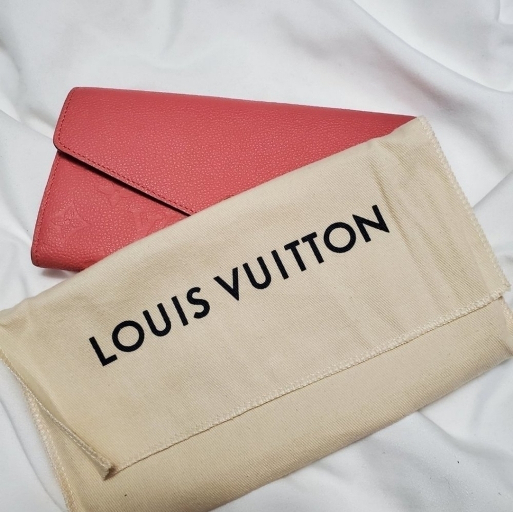 Authentic LV Louis Vuitton empriente leather embossed monogram - Picture 3 of 14